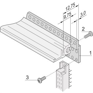 nVent SCHROFF 30822045 19 inch Rails voor patchkast nVent SCHROFF 30822045 19 inch Rails voor patchkast
