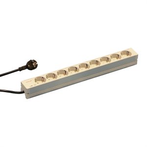 nVent SCHROFF 60110202 19 inch Stekkerdoos voor patchkast 1 HE Geaarde contactdoos Grijs nVent SCHROFF 60110202 19 inch Stekkerdoos voor patchkast 1 HE Geaarde contactdoos Grijs