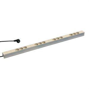 nVent SCHROFF 60110203 19 inch Stekkerdoos voor patchkast 1 HE Geaarde contactdoos Grijs nVent SCHROFF 60110203 19 inch Stekkerdoos voor patchkast 1 HE Geaarde contactdoos Grijs