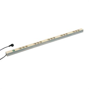 nVent SCHROFF 60110208 19 inch Stekkerdoos voor patchkast 1 HE Geaarde contactdoos Met schakelaar Grijs nVent SCHROFF 60110208 19 inch Stekkerdoos voor patchkast 1 HE Geaarde contactdoos Met schakelaar Grijs