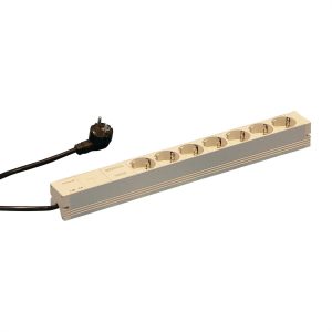 nVent SCHROFF 60110214 19 inch Stekkerdoos voor patchkast 1 HE Geaarde contactdoos Grijs nVent SCHROFF 60110214 19 inch Stekkerdoos voor patchkast 1 HE Geaarde contactdoos Grijs