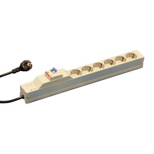 nVent SCHROFF 60110216 19 inch Stekkerdoos voor patchkast 1 HE Geaarde contactdoos Grijs nVent SCHROFF 60110216 19 inch Stekkerdoos voor patchkast 1 HE Geaarde contactdoos Grijs