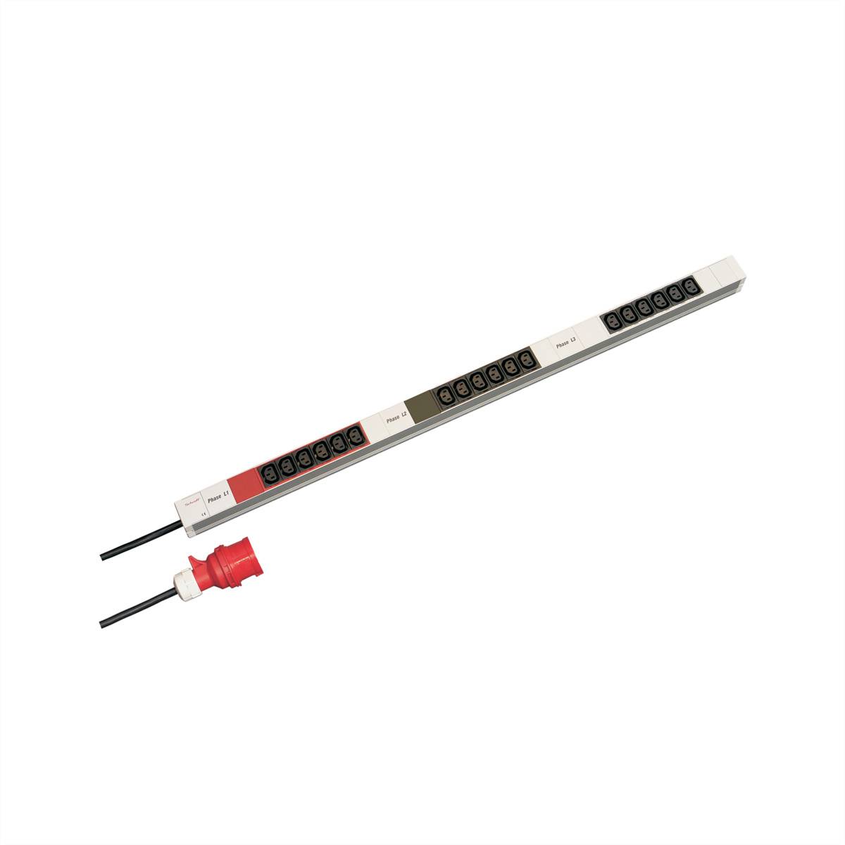 nVent SCHROFF 60110283 10 inch Stekkerdoos voor patchkast Incl. 2 metalen houders voor 10" kasten Zwart