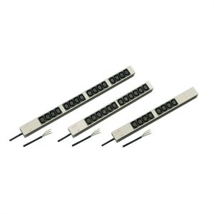 nVent SCHROFF 60110292 10 inch Stekkerdoos voor patchkast Zwart