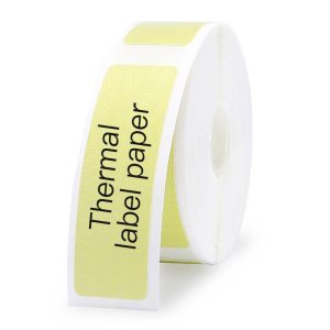 NIIMBOT A2A68301301 Etiketten (rol) 40 x 12 mm Geel 160 stuk(s) Universele etiketten NIIMBOT A2A68301301 Etiketten (rol) 40 x 12 mm Geel 160 stuk(s) Universele etiketten