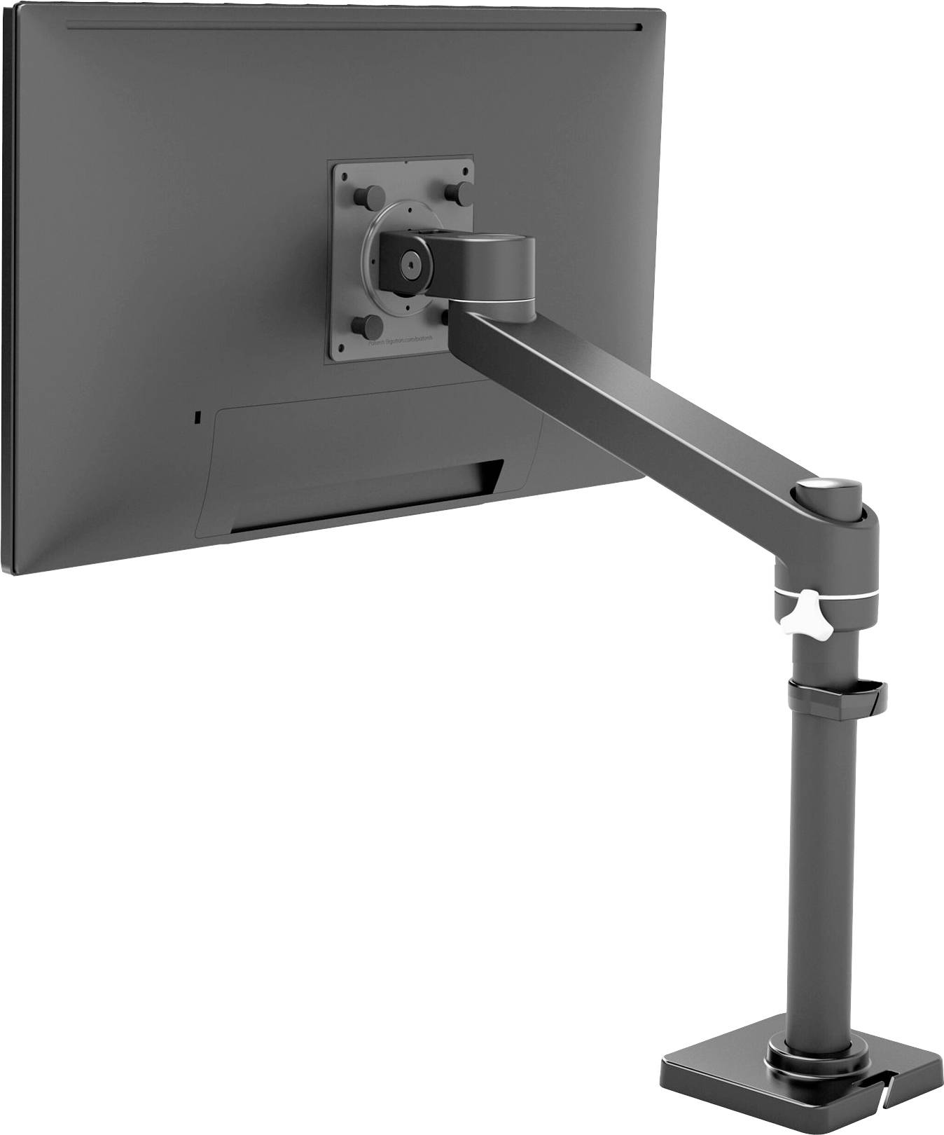 Ergotron NX Monitor-tafelbeugel Zwart (mat) 86,4 cm (34") Roteerbaar, In hoogte verstelbaar, Zwenkbaar, Kantelbaar