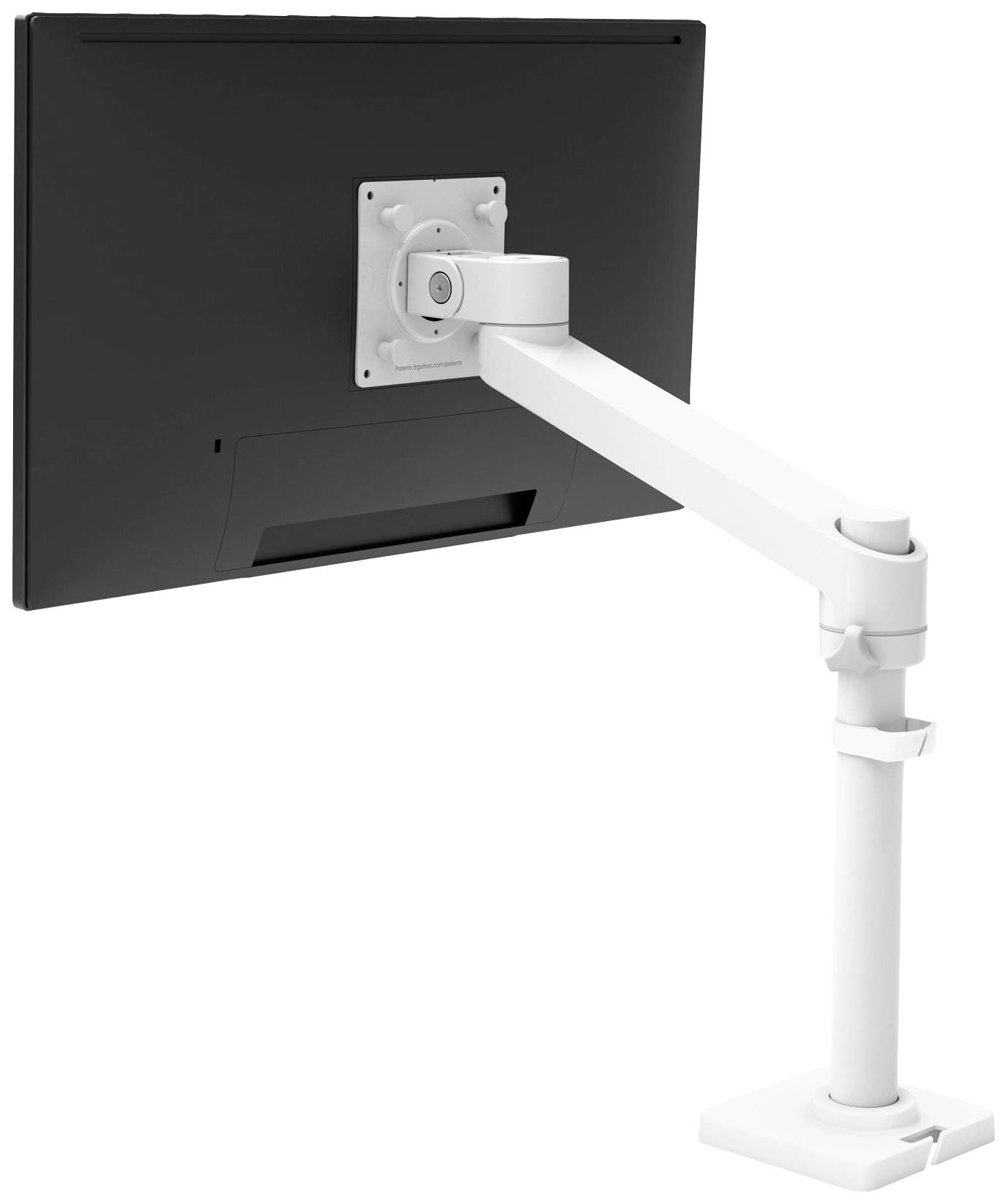 Ergotron NX Monitor-tafelbeugel Wit (mat) 86,4 cm (34") Roteerbaar, In hoogte verstelbaar, Zwenkbaar, Kantelbaar