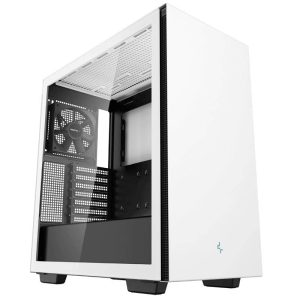 DeepCool CH510 Midi-tower PC-behuizing Wit 1 voorgeïnstalleerde ventilator DeepCool CH510 Midi-tower PC-behuizing Wit 1 voorgeïnstalleerde ventilator