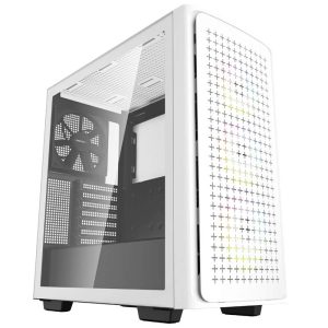 DeepCool DeepCool CK560 Midi-Tower – weiß Midi-tower PC-behuizing Wit 4 voorgeïnstalleerde LED-ventilators DeepCool DeepCool CK560 Midi-Tower – weiß Midi-tower PC-behuizing Wit 4 voorgeïnstalleerde LED-ventilators