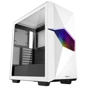 DeepCool CYCLOPS Midi-tower PC-behuizing Wit 1 voorgeïnstalleerde ventilator DeepCool CYCLOPS Midi-tower PC-behuizing Wit 1 voorgeïnstalleerde ventilator