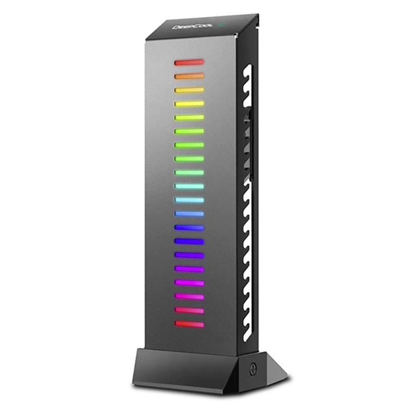 DeepCool DP-GH01-ARGB Houder voor videokaart RGB-verlichting Zwart, RGB