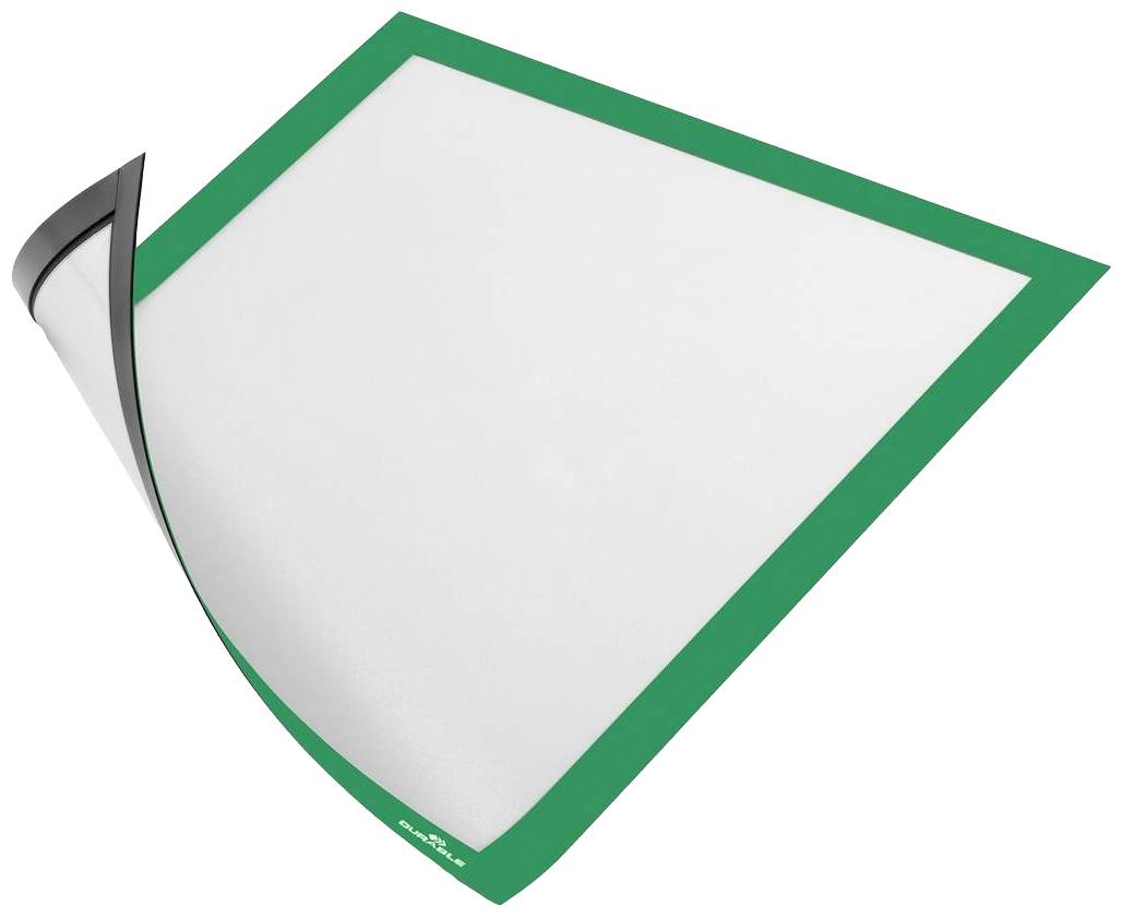 Durable 486905 DURAFRAME® Magnetic Infoframe, magnetisch DIN A4 Groen (b x h) 236 mm x 323 mm 5 stuk(s)