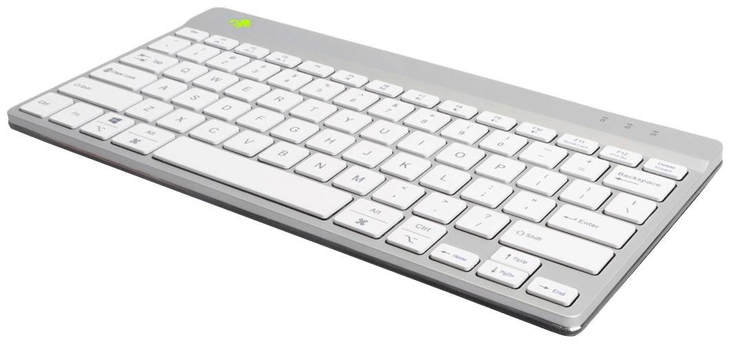 R-GO Tools Compact Break Toetsenbord Bluetooth QWERTY, Nederlands Wit Ergonomisch