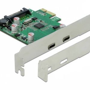 Delock DELOCK PCI Expr x1 Karte – 2x ext SuperS PCI Express kaart USB-A 3.2 Gen 1 PCIe Delock DELOCK PCI Expr x1 Karte – 2x ext SuperS PCI Express kaart USB-A 3.2 Gen 1 PCIe