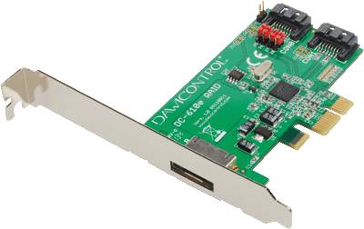 Dawicontrol DC-610e RAID-controller PCI-Express PCIe