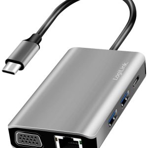 LogiLink UA0410 USB-C dockingstation Geschikt voor merk (dockingstation): Universeel USB-C Power Delivery