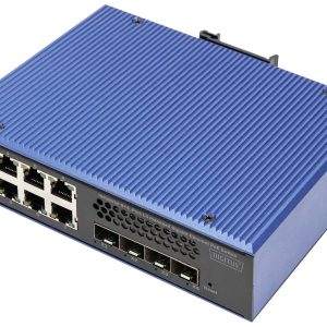 Digitus DN-651161 DN-651161 Industrial Ethernet Switch 8 + 4 poorten 1 GBit/s
