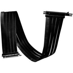 Lian Li PCIe Riser-kabel PCIe 4.0, PCIe 3.0, PCIe 2.0, PCIe 1.0 PCIe x16 bus, PCIe x16 stekker 90 cm Zwart PW-PCIV-4-90X Lian Li PCIe Riser-kabel PCIe 4.0, PCIe 3.0, PCIe 2.0, PCIe 1.0 PCIe x16 bus, PCIe x16 stekker 90 cm Zwart PW-PCIV-4-90X