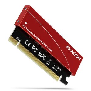 AXAGON PCEM2-S PCIe-3.0-x16-Adapter PCEM2-S HDD-koeler AXAGON PCEM2-S PCIe-3.0-x16-Adapter PCEM2-S HDD-koeler
