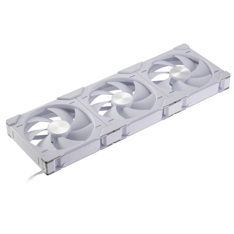 Phanteks D30 PWM Regular Airflow D-RGB PC-ventilator Wit (b x h x d) 140 x 30 x 140 mm Incl. LED-verlichting