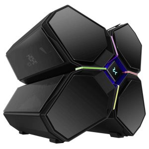 DeepCool Quadsteller Infinity Behuizing, Gaming-behuizing Zwart Geschikt voor DIY-waterkoeling DeepCool Quadsteller Infinity Behuizing, Gaming-behuizing Zwart Geschikt voor DIY-waterkoeling