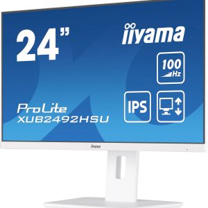 Iiyama ProLite XUB2492HSU-W6 LED-monitor Energielabel D (A – G) 60.5 cm (23.8 inch) 1920 x 1080 Pixel 16:9 0.4 ms HDMI, Iiyama ProLite XUB2492HSU-W6 LED-monitor Energielabel D (A – G) 60.5 cm (23.8 inch) 1920 x 1080 Pixel 16:9 0.4 ms HDMI,