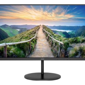 AOC Q24V4EA LED-monitor Energielabel F (A – G) 61 cm (24 inch) 2560 x 1440 Pixel 16:9 4 ms HDMI, DisplayPort, Hoofdtelef AOC Q24V4EA LED-monitor Energielabel F (A – G) 61 cm (24 inch) 2560 x 1440 Pixel 16:9 4 ms HDMI, DisplayPort, Hoofdtelef