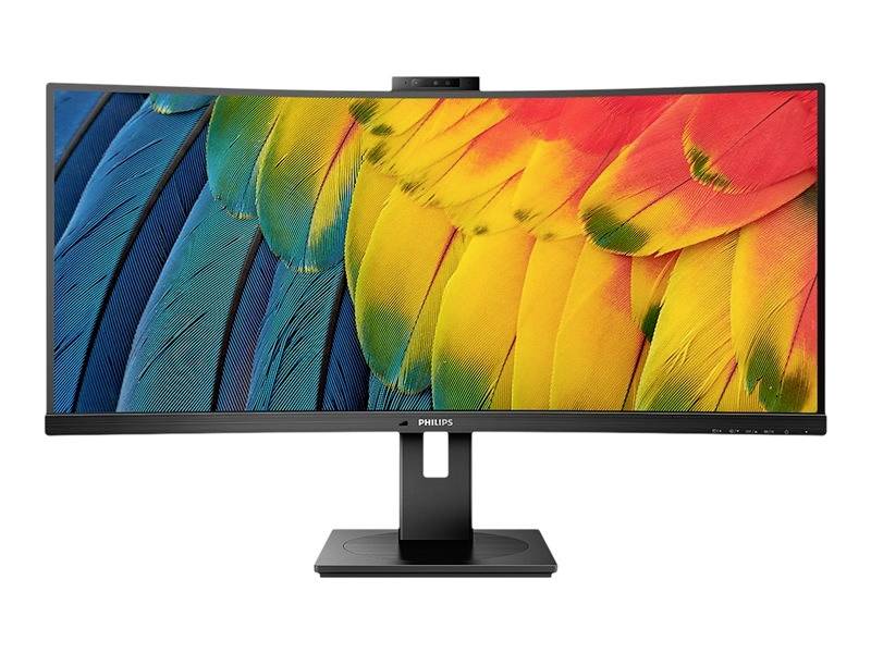 Philips Monitore 34B1U5600CH/00 LED-monitor Energielabel G (A - G) 86.4 cm (34 inch) 3440 x 1440 Pixel 16:9 4 ms HDMI, D