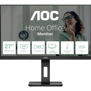 AOC Pro-Line Q27P3CV LED-monitor Energielabel F (A – G) 68.6 cm (27 inch) 2560 x 1440 Pixel 16:9 4 ms HDMI, DisplayPort, AOC Pro-Line Q27P3CV LED-monitor Energielabel F (A – G) 68.6 cm (27 inch) 2560 x 1440 Pixel 16:9 4 ms HDMI, DisplayPort,
