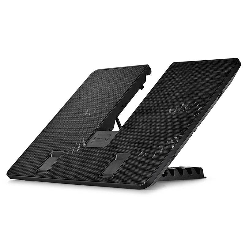 DeepCool U Pal Cooling-pad voor laptop In hoogte verstelbaar