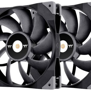 Thermaltake TOUGHFAN 14 PC-ventilator Zwart (b x h x d) 140 x 140 x 25 mm