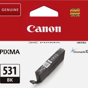 Canon Inktcartridge CLI-531 BK Origineel Single Foto zwart 6118 C 001 Canon Inktcartridge CLI-531 BK Origineel Single Foto zwart 6118 C 001