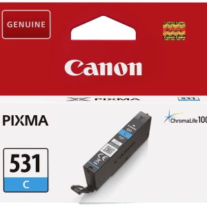 Canon Inktcartridge CLI-531 C Origineel Cyaan 6119 C 001 Canon Inktcartridge CLI-531 C Origineel Cyaan 6119 C 001