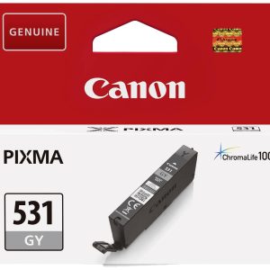 Canon Inktcartridge CLI-531 GY Origineel Grijs 6122 C 001 Canon Inktcartridge CLI-531 GY Origineel Grijs 6122 C 001
