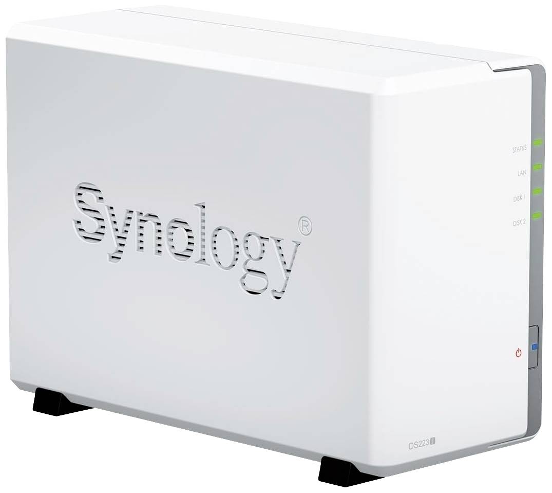 Synology DS223J-4TB-FR DS223J-4TB-FR NAS-server 4 TB Refurbished (goede staat) Ontwaken bij LAN-/WAN-verbinding, Aan/uit