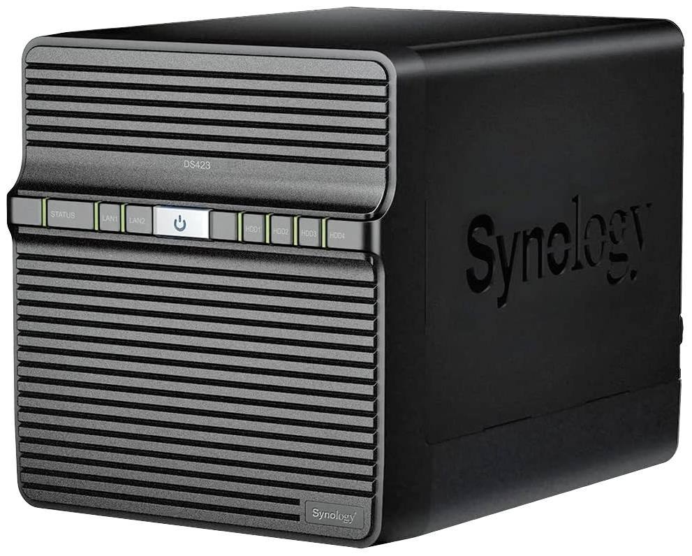 Synology DS423-16TB-FR DS423-16TB-FR NAS-server 16 TB Refurbished (goede staat) Ontwaken bij LAN-/WAN-verbinding, Aan/ui