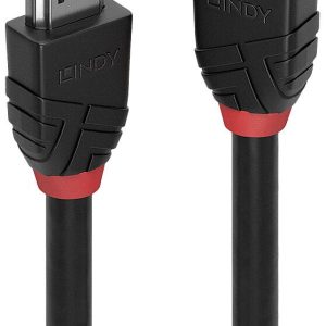 LINDY 36770 HDMI-kabel HDMI Aansluitkabel HDMI-A-stekker 0.50 m Zwart 8K UHD LINDY 36770 HDMI-kabel HDMI Aansluitkabel HDMI-A-stekker 0.50 m Zwart 8K UHD