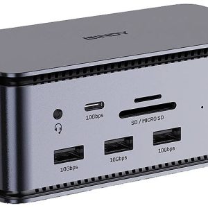 LINDY DST-Pro USB4 USB-C dockingstation Geschikt voor merk (dockingstation): Universeel Geïntegreerde kaartlezer, USB-C
