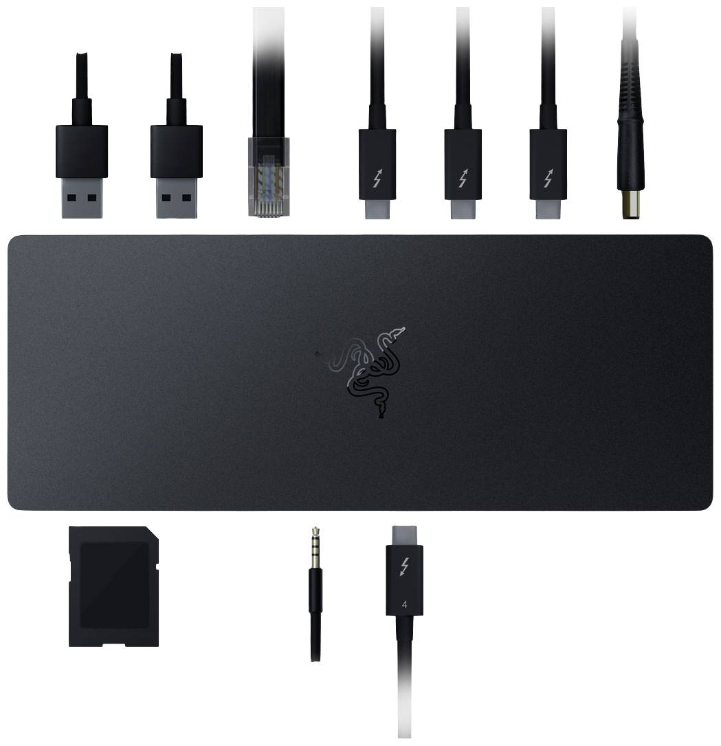 RAZER Thunderbolt 4 Dock Chroma Thunderbolt 4 dockingstation Geschikt voor merk (dockingstation): Universeel Geïntegreer
