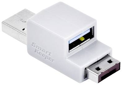 Smartkeeper LK03BN USB-kabelslot Bruin Zonder sleutel