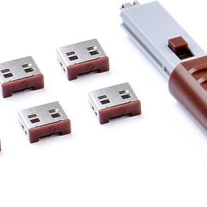 Smartkeeper UL03PKBN USB-A-poortslot Set van 6 stuks Bruin Incl. 1 sleutel Smartkeeper UL03PKBN USB-A-poortslot Set van 6 stuks Bruin Incl. 1 sleutel