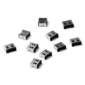 Smartkeeper UL03P1BK USB-A-poortslot Set van 10 stuks Zwart Zonder sleutel Smartkeeper UL03P1BK USB-A-poortslot Set van 10 stuks Zwart Zonder sleutel