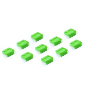 Smartkeeper UL04P1GN Mini-USB-B-poortslot Set van 10 stuks Groen Zonder sleutel Smartkeeper UL04P1GN Mini-USB-B-poortslot Set van 10 stuks Groen Zonder sleutel