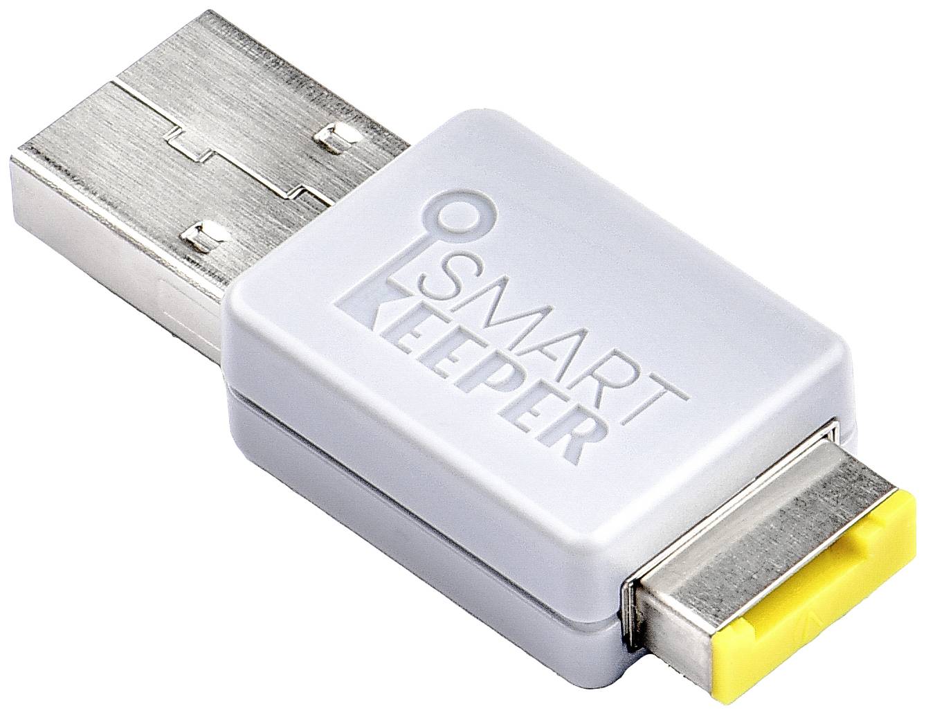 Smartkeeper OM03YL USB-stick met slot Geel Zonder sleutel
