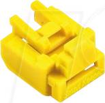 Smartkeeper NL03P2YL RJ45 LAN-poortslot Set van 100 stuks Geel Zonder sleutel