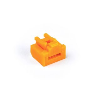 Smartkeeper NL03P1OR RJ45 LAN-poortslot Set van 12 stuks Oranje Zonder sleutel Smartkeeper NL03P1OR RJ45 LAN-poortslot Set van 12 stuks Oranje Zonder sleutel