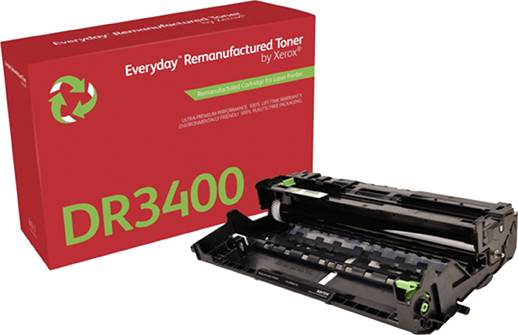 Xerox Drum vervangt Brother DR3400 Compatibel Kleur 30000 bladzijden Everyday™ Remanufactured 006R04754