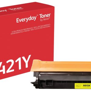 Xerox Toner vervangt Brother TN-421Y Compatibel Geel 1800 bladzijden Everyday™ 006R04758 Xerox Toner vervangt Brother TN-421Y Compatibel Geel 1800 bladzijden Everyday™ 006R04758