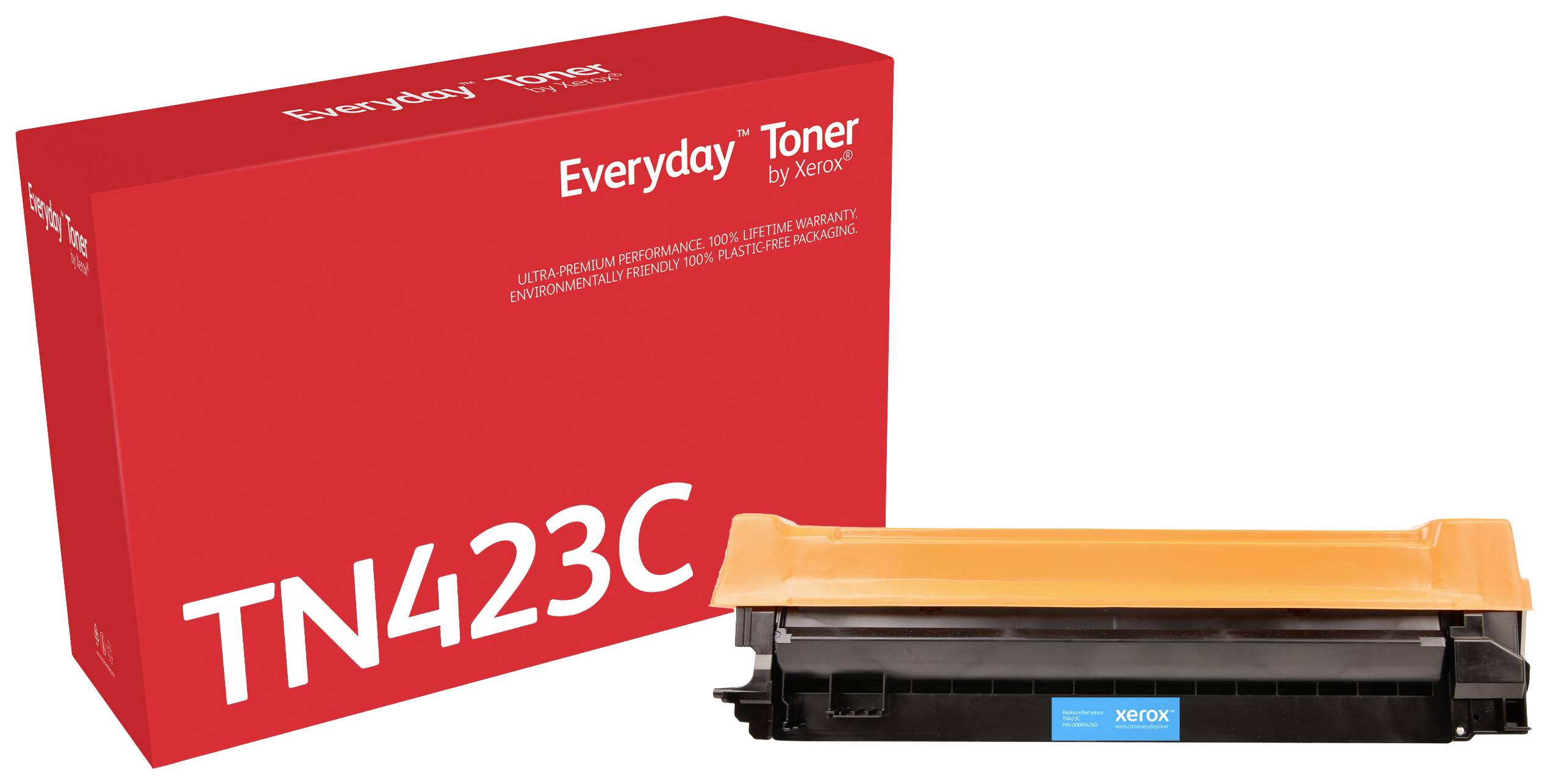 Xerox Toner vervangt Brother TN-423C Compatibel Cyaan 4000 bladzijden Everyday™ 006R04760