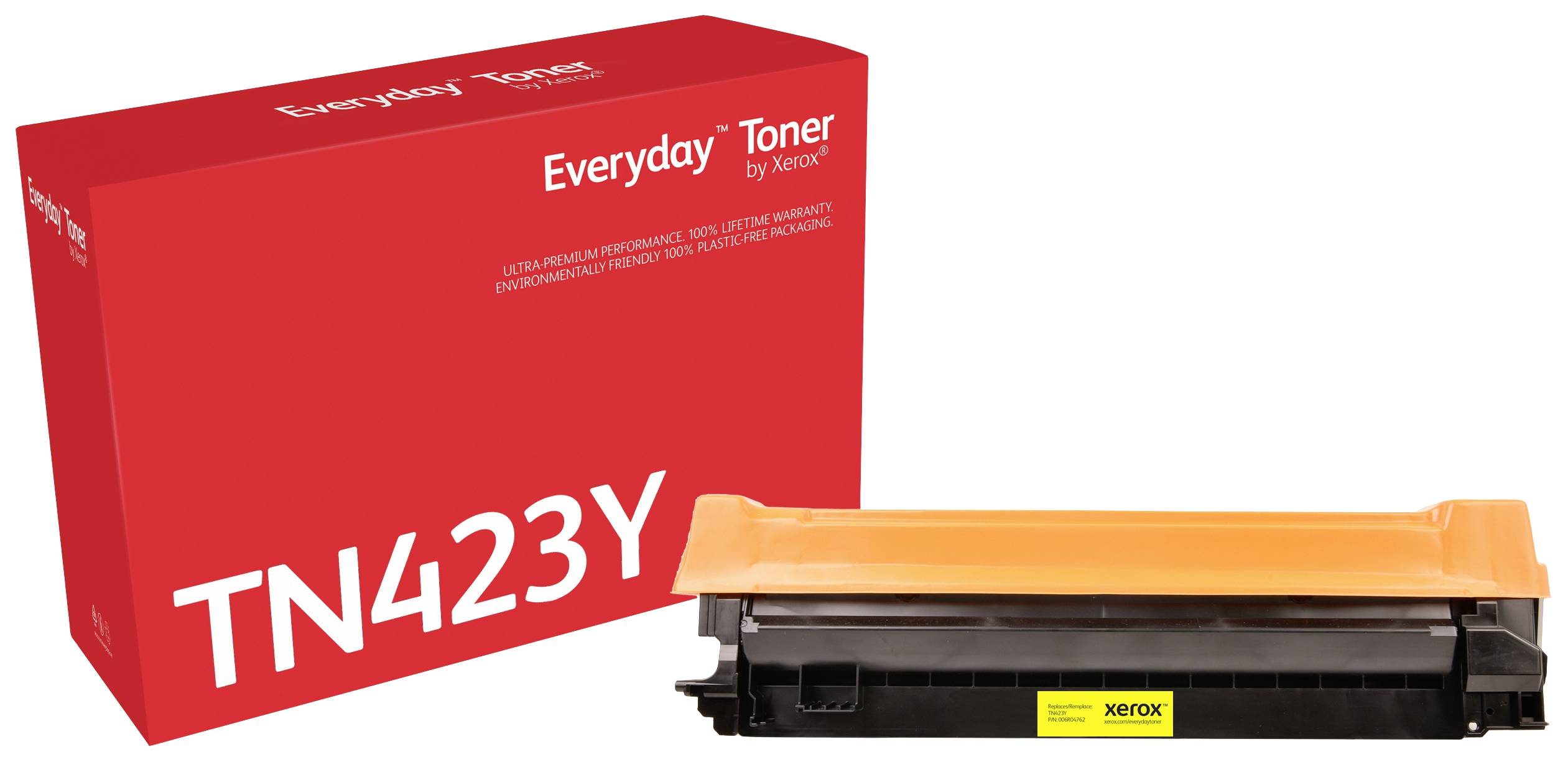 Xerox Toner vervangt Brother TN-423Y Compatibel Geel 4000 bladzijden Everyday™ 006R04762